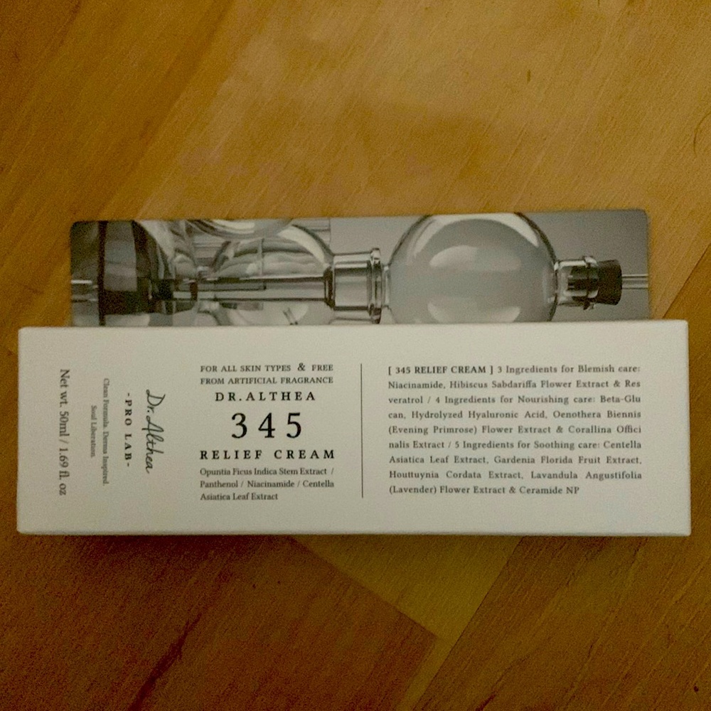 [US Seller] Dr.Althea 345 Relief Cream Daily Face Moisturizer 50ml (1.7 Fl Oz)
